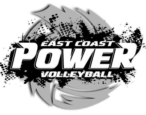 VECTOR DESIGN FOR EAST COAST POWER VOLLEYBALL - UrArtStudio