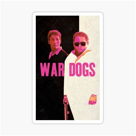 "War Dogs " Sticker for Sale by SleekMode | Redbubble