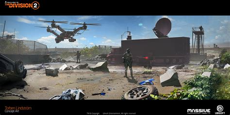 Torben Lindström The Division 2 Pentagon Concept Artexploration 1