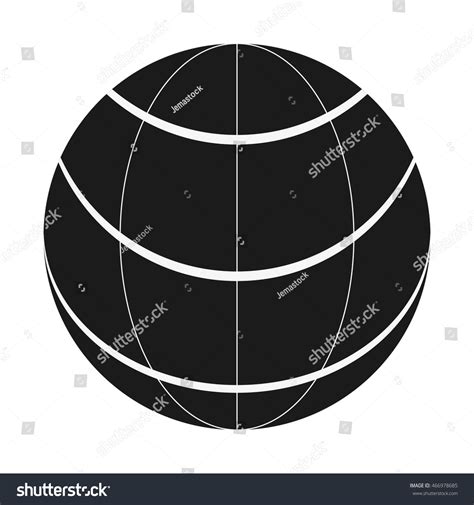 Flat Design Earth Globe Diagram Icon Stock Vector Royalty Free