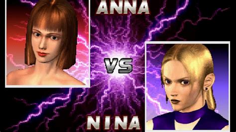 30 Minutes Of Online Matches In Retroarch Netplay Tekken 3 Anna Williams Vs Nina Williams