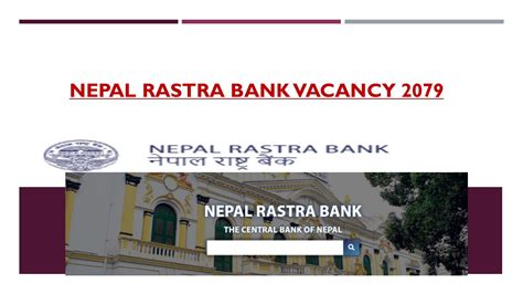 Nepal Rastra Bank Vacancy 2079 नपल रषटर बक रकतत Apply For