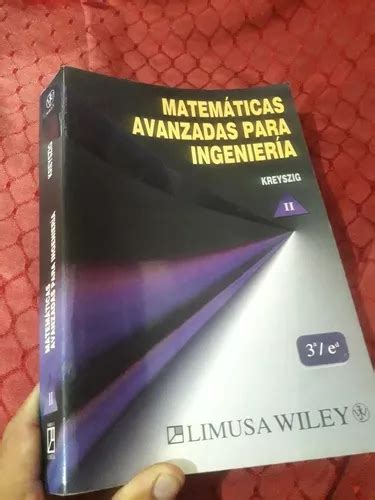 Libro Matemáticas Avanzadas Ingeniería Tomo 2 Kreyszig MercadoLibre