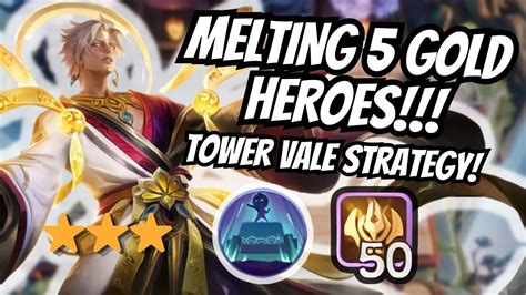 Melting Gold Heroes New Meta Tower Vale Strategy Ling Skill