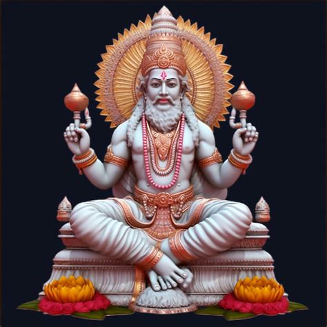 Hindu God Brahma | Premium AI-generated image