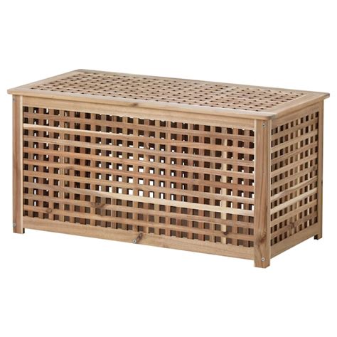 HOL storage table, acacia, 98x50 cm - IKEA