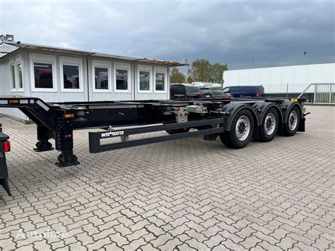 Naczepa do przewozu kontenerów WEB Trailer LPRS 24 Containerchassis na