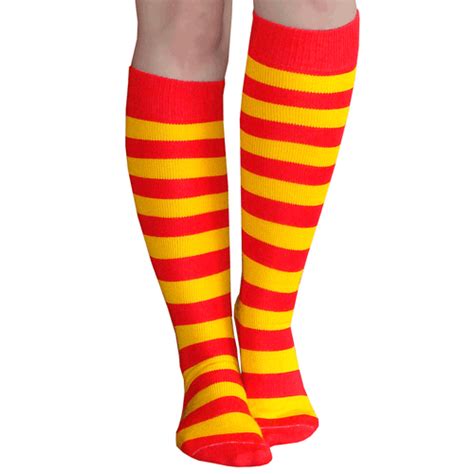 Red Knee High Socks Made In Usa