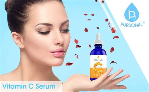 Pursonic Vitamin C Serum 20 Is A High Potency Best Organic Anti Aging Moisturizer