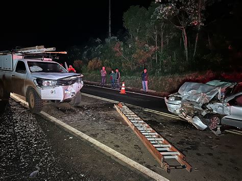 Homem morre em colisão entre carro e caminhonete na PR 158 PP News FB