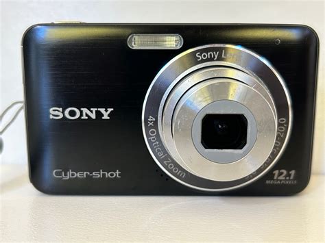 Sony Cyber Shot Dsc W Mp Digital Camera Black Ebay