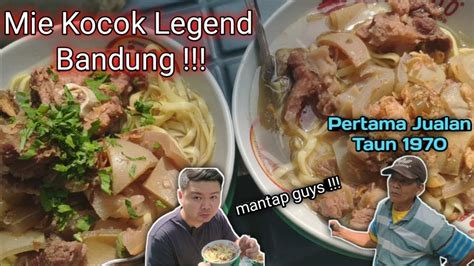 Nyobain Salah Satu Mie Kocok Legend Di Bandung Yang Jualan Dari Tahun