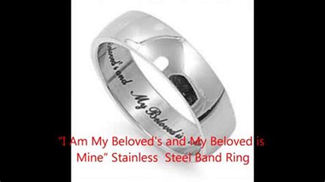 I Am My Beloveds And My Beloved Is Mine Rings YouTube