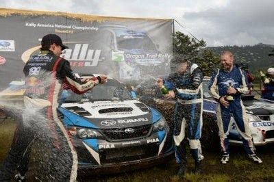 Subaru Rally Team USA S David Higgins Wins 2014 Oregon Trail Rally