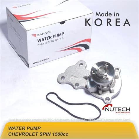 Jual WATER PUMP WATERPUMP CHEVROLET SPIN 1 5 1500CC OEM KOREA Di Lapak