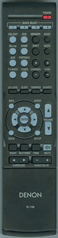 Denon Ad Rc Genuine Oem Original Remote