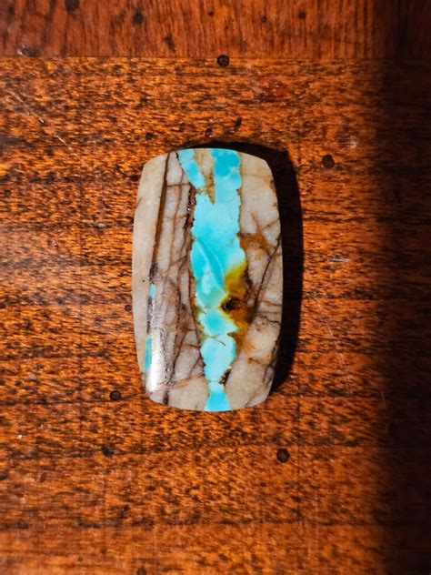 Hubei Turquoise Cabochon Natural Turquoise Cabochon Backed For