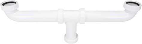 EASYDRAIN Double Kitchen Sink P Trap Expandable Flexible 1 ½ with