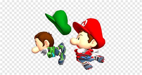 Mario Huelguistas Cargado Beb Luigi Beb Mario Juego Beb Png Pngegg