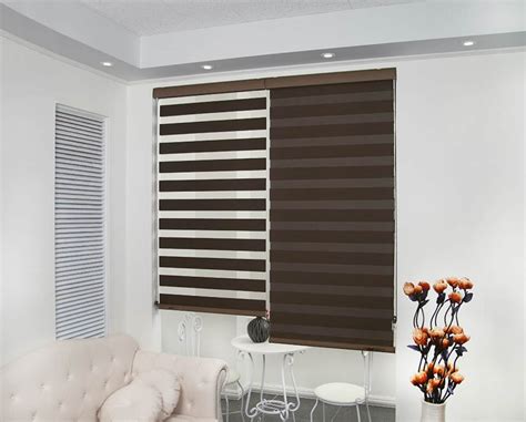 Zebra Polyester Blinds For Windows Or Outdoor Decor The Home Coffee