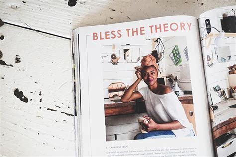 Featured in 'In Her Studio" Magazine - Bless the Theory