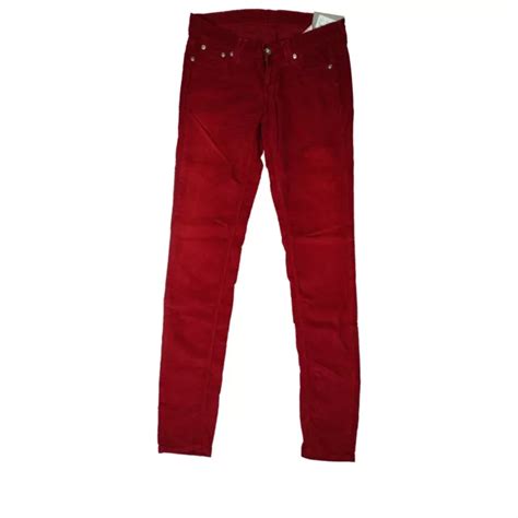 PEPE JEANS SONIC Slim Fit Coupe Skinny Stretch Bas Velours Pantalon Gr