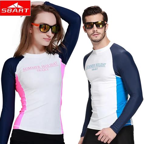 Sbart Upf Compression Tights Rashguard Swim Shirts Uv Swimsuits