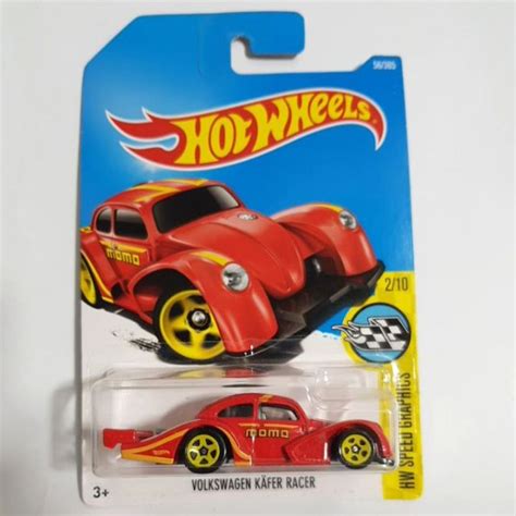 Hot Wheels Volkswagen Kafer Racer Race Car Red Toys Shopee Malaysia