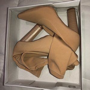 Cape Robbin Shoes Cape Robbin Nude Boots Poshmark