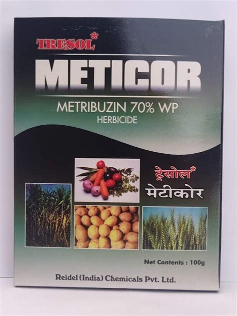 Tresol Meticor Metribuzin Wp Powder Gm Box At Rs Kg In Hapur