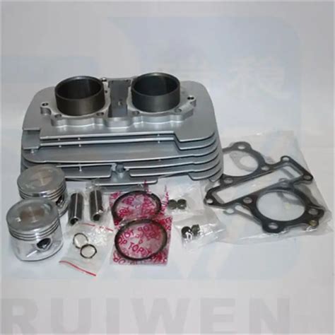 Engine Spare Parts 53mm Motorcycle Cylinder Kit Piston For Honda CBT250