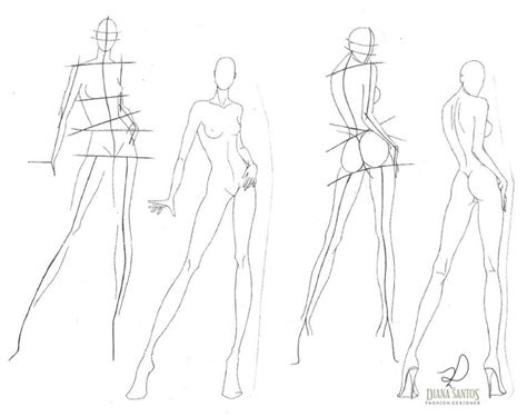 Desenhando Croqui De Moda Fashion Figure Drawing Fashion Drawing