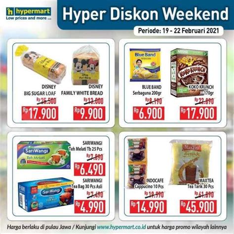 HARI TERAKHIR Katalog Promo Hypermart Periode 19 22 Februari 2021