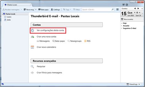 CONFIGURAR E MAIL NO MOZILLA THUNDERBIRD Datacom Soluções