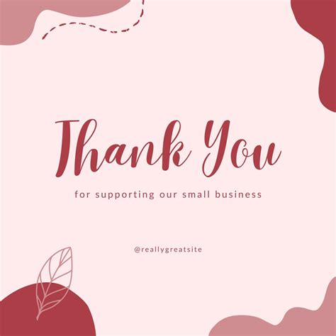 Page 7 Free Printable Business Thank You Sticker Templates Canva