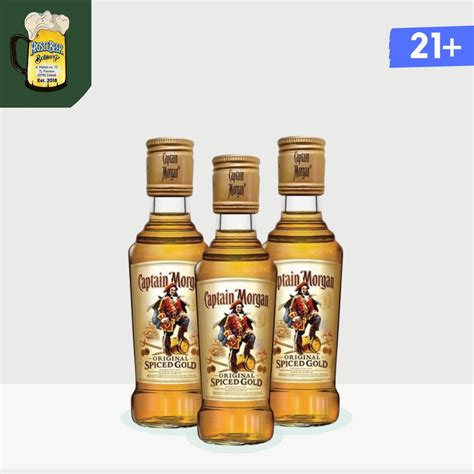 Jual Captain Morgan Original Spiced Gold Rum Ml Shopee Indonesia