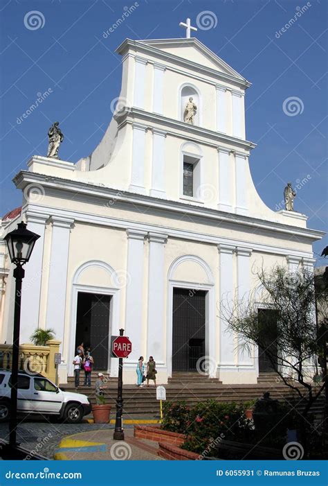 San Juan Cathedral stock image. Image of white, religion - 6055931