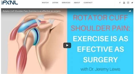 Rotator Cuff Surgery Video - fasrblog