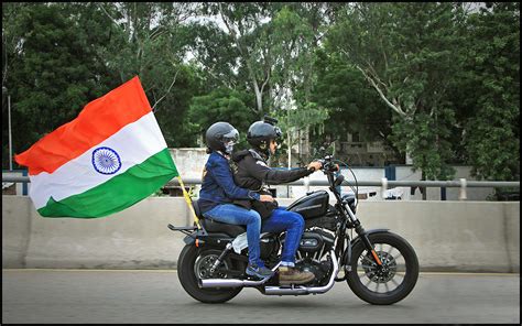 Harley Riders Celebrate Independence Day Autocar India