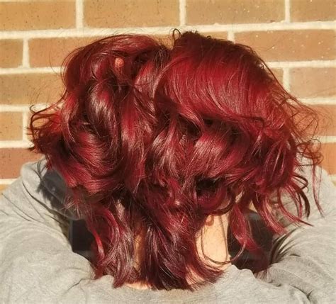 Gorgeous Ruby Red Hair Color Created By Our Stylist Christina Ruby