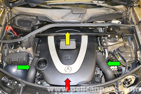 Mercedes Benz X164 Engine Cover Removal 2007 2014 Gl350 Gl450 Gl550 Pelican Parts Diy