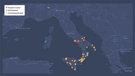 Comuni Sciolti Per Mafia Ecco Le Mappe Delle Infiltrazioni Della