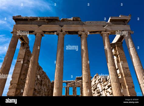 One of the temples in Acropolis Stock Photo - Alamy