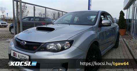 Elad Haszn Lt Subaru Impreza Wrx Sti Top Mosonmagyar V R Gy R