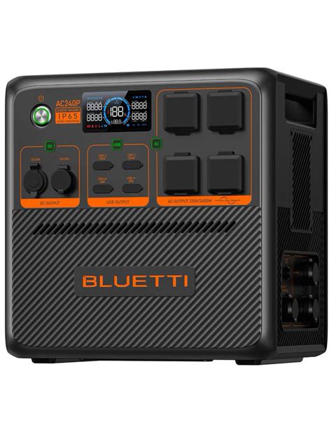 Зарядная станция Bluetti AC240P, 2400 Вт, 1843 Вт/час (электростанция ...