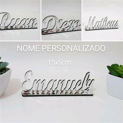 Plaquinhas Lettering Compre Produtos Personalizados No Elo7