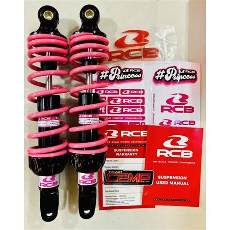 Rcb Princess A Series Dual Absorber Nmax V V Aerox Mm Lazada Ph