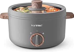 Hytric Electric Hot Pot 1 5L Portable Nonstick Frying Pan for Sauté Multifunction Electric