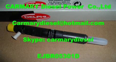 DELPHI common rail injector EJBR05301D, EJBR06101D for YUCHAI FS ...