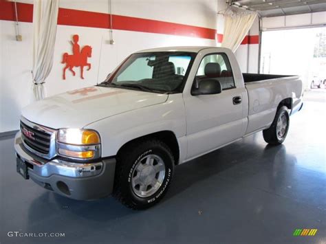 2005 Summit White Gmc Sierra 1500 Regular Cab 45647229 Photo 15 Car Color